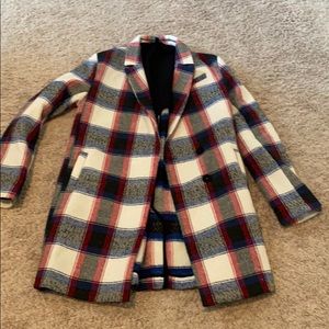 Plaid coat